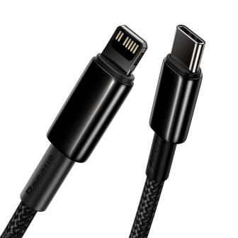 Premium Tungsten Gold Fast Charging Data Cable Type-C to Lightning PD