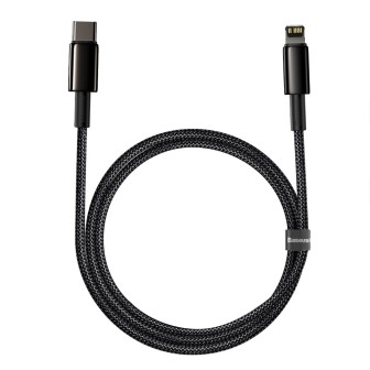 Premium Tungsten Gold Fast Charging Data Cable Type-C to Lightning PD