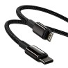 Premium Tungsten Gold Fast Charging Data Cable Type-C to Lightning PD