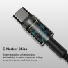 iPhone 15 / 16 / 17 Series Premium Tungsten Gold Fast Charging Data Cable Type-C