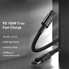 iPhone 15 / 16 / 17 Series Premium Tungsten Gold Fast Charging Data Cable Type-C