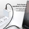 iPhone 15 / 16 / 17 Series Premium Tungsten Gold Fast Charging Data Cable Type-C