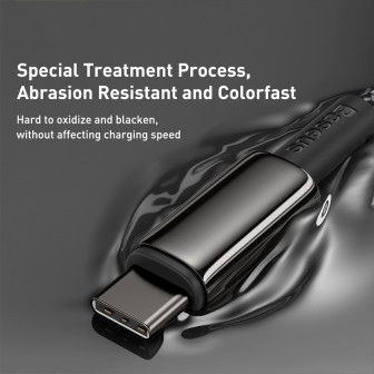 iPhone 15 / 16 / 17 Series Premium Tungsten Gold Fast Charging Data Cable Type-C