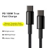 iPhone 15 / 16 / 17 Series Premium Tungsten Gold Fast Charging Data Cable Type-C