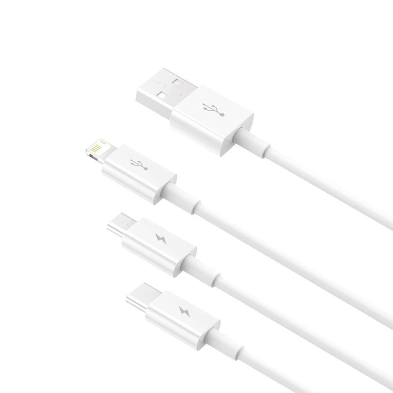 Premium Superior Series Fast Charging Data Cable USB to Micro USB & Lightning &