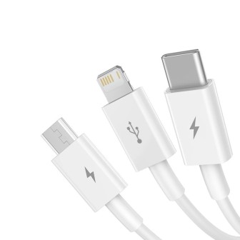 Premium Superior Series Fast Charging Data Cable USB to Micro USB & Lightning &