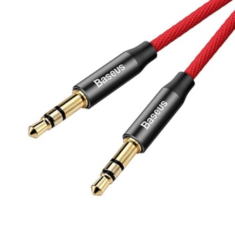 Premium Yiven Audio Cable M30 1M - Black / Silver | Australia