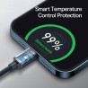 CW-FXP Premium Crystal Shine Series Fast Charging Data Cable Type-C to Lightning