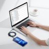 CW-FXP Premium Crystal Shine Series Fast Charging Data Cable Type-C to Lightning
