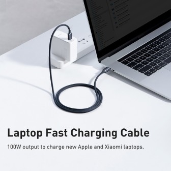 CW-FXP Premium Crystal Shine Series Fast Charging Data Cable Type-C to Type-C