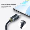CW-FXP Premium Crystal Shine Series Fast Charging Data Cable USB to Type-C 100W