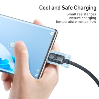 CW-FXP Premium Crystal Shine Series Fast Charging Data Cable USB to Type-C 100W