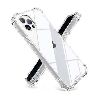 iPhone 14 Transparent Hybrid High-Quality Tpu+Pc Case Cover Cover