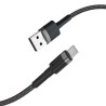 Premium Braided USB-C to USB-A Fast Charging Cable 2M for iPhone 15 /