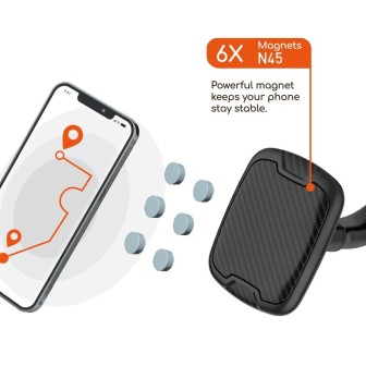 UTIA Magnetic Car Phone Mount Holder For Dashboard or