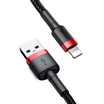Premium Cafule Fast Charge USB for iPhone 2A 3M - Black | Australia