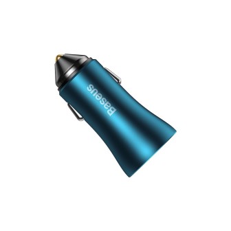 Premium Golden Contactor Max Dual Fast Charger Car Charger U+C 60W