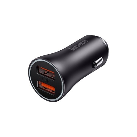 Premium Golden Contactor Max Dual Fast Charger Car Charger U+U 60W