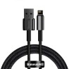 Premium Tungsten Gold Fast Charging Data Cable USB to Lightning 2.4A