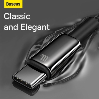 Premium Tungsten Gold Fast Charging Data Cable USB to Type-C 100W