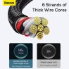 Premium Tungsten Gold Fast Charging Data Cable USB to Type-C 100W