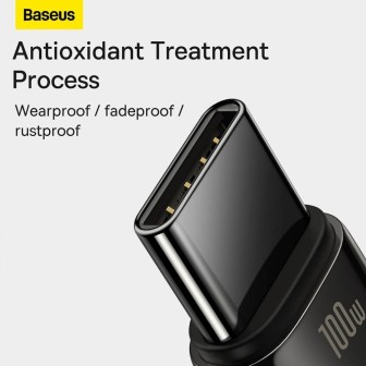 Premium Tungsten Gold Fast Charging Data Cable USB to Type-C 100W