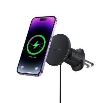 Premium CW01 Magnetic Wireless Charging Car Mount Air Vent Version