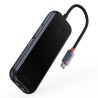 Premium AcmeJoy 6-Port USB-C Hub Adapter - HDMI, USB 3.0, PD, RJ45