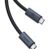 Premium Flash Series 2 USB4 Full Featured Data Cable Type-C to Type-C 240W 1M