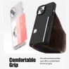 iPhone 13 Card Holder with 2 Card Slots Case Cover - Frosted Clear