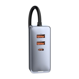 Premium Share Together PPS Multi-port Fast Charging Car Charger with Extension