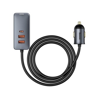 Premium Share Together PPS Multi-port Fast Charging Car Charger with Extension