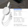 Premium 3 in 1 Retractable Fast Charge & Data Sync Cable IQTC2301