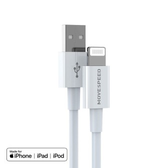 Premium 3A USB-A to Lightning Charging Cable 1.2m | Australia