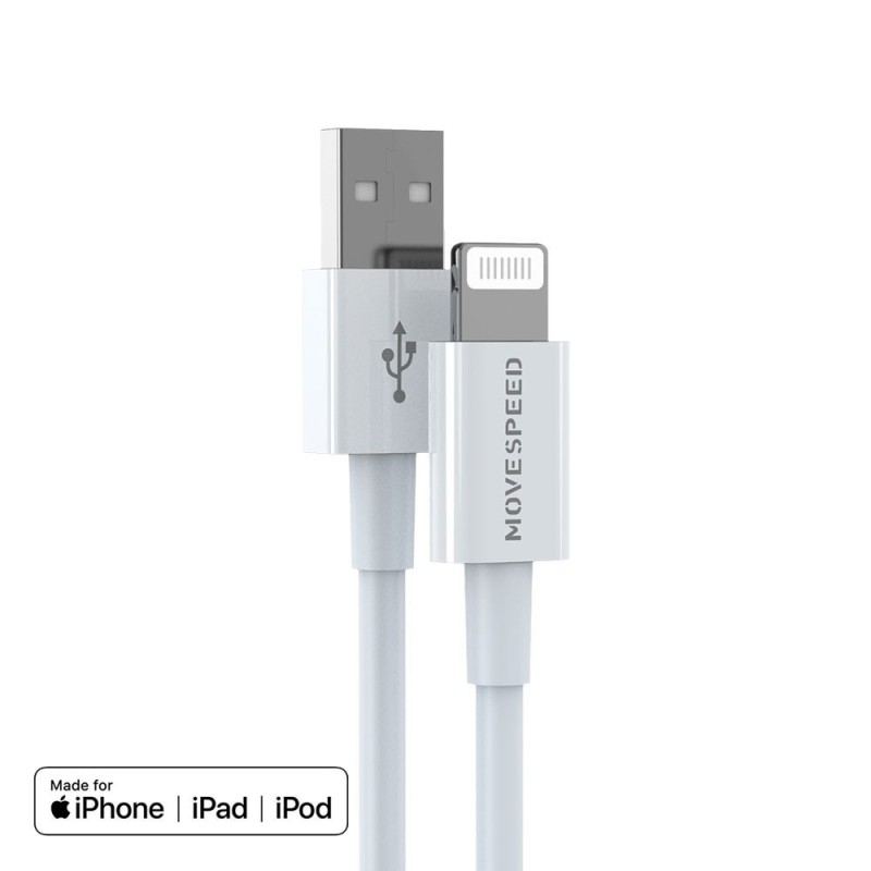 Premium 3A USB-A to Lightning Charging Cable 1.2m | Australia