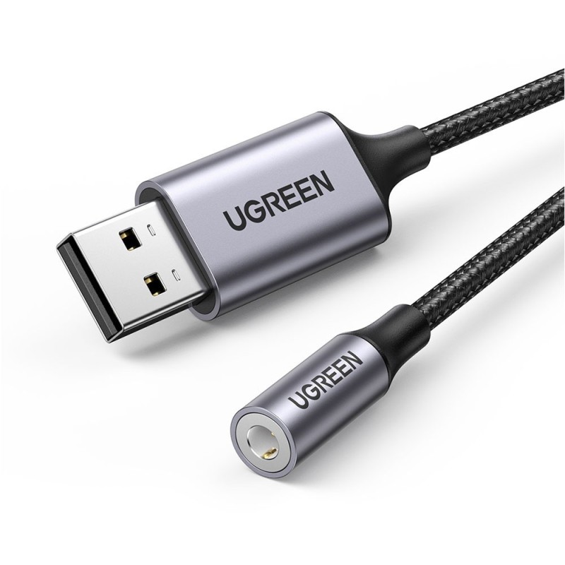 Premium CM477 USB 2.0 to 3.5mm Audio Adapter 25cm | Australia