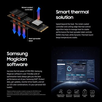 Samsung 2TB 990 PRO PCIe 4.0 NVMe M.2 SSD (MZ-V9P2T0BW) | Australia