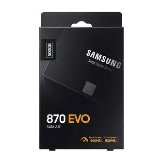 Samsung 500GB 870 EVO SATA III 2.5" SSD (MZ-77E500BW) | Australia