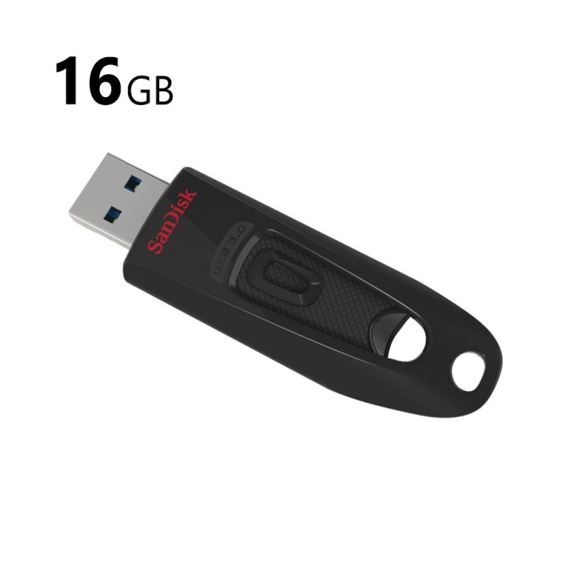 SanDisk 16GB Ultra USB 3.0 Flash Drive (SDCZ48-016G) | Australia