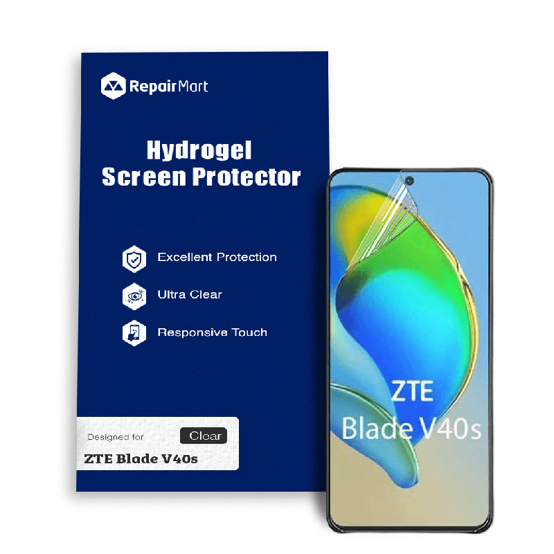 ZTE Blade V40s Hydrogel Screen Protector