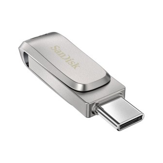 SanDisk 64GB Ultra Dual Luxe Flash Drive (USB Type-C / Type-A)