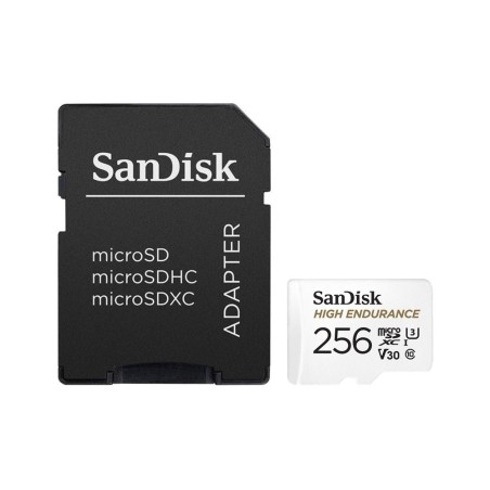 SanDisk High Endurance TF 256GB With Adapter