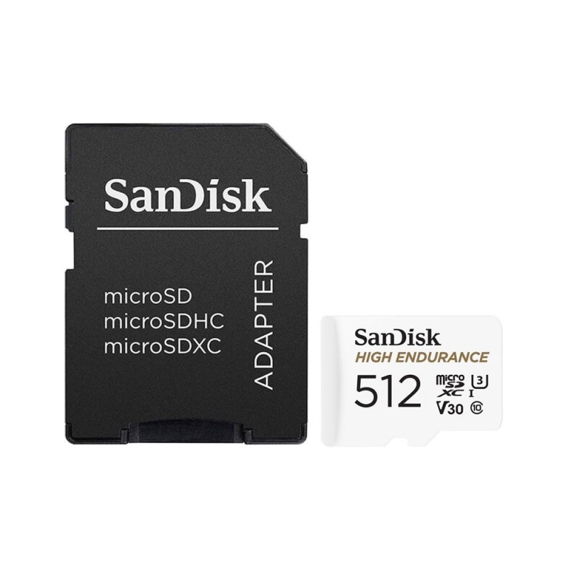 SanDisk High Endurance TF 512GB With Adapter