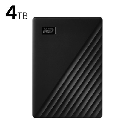 Western Digital 4TB My Passport Portable USB 3.2 External Hard Drive