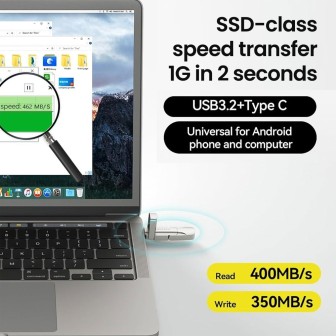 Premium 256GB Solid State Flash Drive USB 3.2