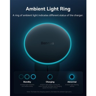 Premium CW01 Magnetic Wireless Car Charger Mount 40W - Claw Edition