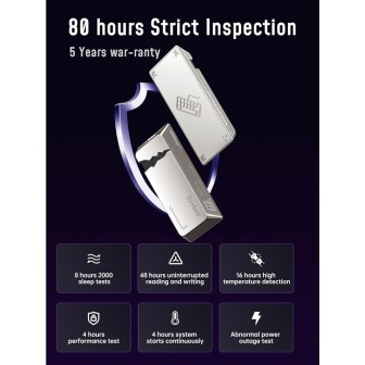 Premium CK20 512GB Magnetic External SSD