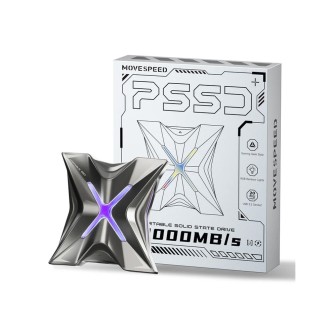 Premium RX20 2000MB/s Read with RGB Streamer Light Portable SSD