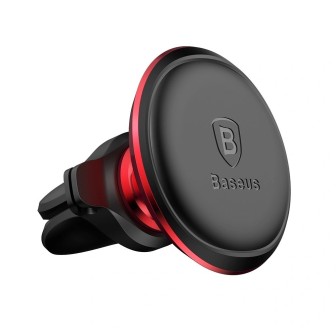 Premium Car Mount Magnetic Air Vent Phone Holder with Cable Clip