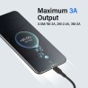 Premium PowerWire 1 Series TPE Charging Data Cable USB to Type-C 2m - White